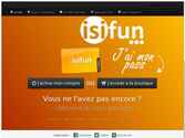 Site vitrine du groupe isifun
