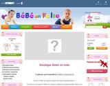 Cr&eacute;ation d'un site e-commerce accessoires pour b&eacute;b&eacute; t&eacute;tines personnalis&eacute; body personnalis&eacute;s et maternit&eacute;
