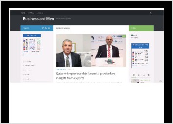 Business and men est un magazine con&ccedil;u pour les entreprises qui pratiquent le benchmarking et souhaitent d&eacute;couvrir la r&eacute;gion MENA.
Le site con&ccedil;u sur WordPress avec un responsive design en deux langues : Anglais et Arabe.