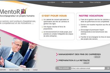 Site vitrine pour la RH des s�niors