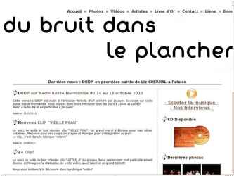 site officiel du groupe du bruit dans le plancher. Groupe originaire de basse normandie compos&eacute; de 4 musiciens pr&eacute;sentant des compositions originales. Musiques &agrave; textes