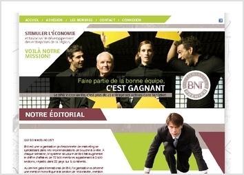 Site web interractif concue pour la division de victoriaville.