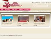 Site internet de pr&eacute;sentation de l'hotel et restaurant Les 3 Marchands.

D&eacute;veloppement de l'interface de navigation sous flash / AS 2.0, ainsi que du back-office permettant de g&eacute;rer les contenus, images et les r&eacute;servations de l'hotel.