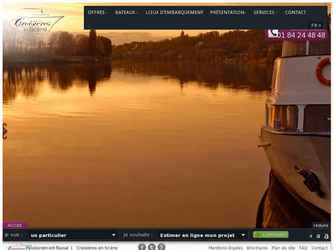 Afin d'augmenter le taux de conversion, Croisieres en Seine a d&eacute;cid&eacute; de refaire son site internet. Nous avons propos&eacute; un design responsive, qui donne plus d'importance aux visuels (les images de fond changent en fonction de la page que l'internaute est en train de visiter). 
Le deuxi&egrave;me aspect que nous avons d&eacute;velopp&eacute; a &eacute;t&eacute; la pr&eacute;sence pemanente des formulaires (dans la barre qui se trouve au dessus des pages).
Le site a &eacute;t&eacute; con&ccedil;u afin d'&ecirc;tre int&eacute;gr&eacute; sous WordPress, plateforme qui nous permet, &agrave; l'aide des wdgets, de personnaliser les sidebars de chaque page. 
