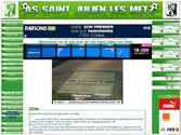 Site du club de football amateur de Saint Julien Les Metz. Il s'agit d'un site web &eacute;crit en php utilisant une base de donn&eacute;es mysql. Une partie administration est accessible pour certains membres pour mettre &agrave; jour le site (ajout de news, r&eacute;sultats des rencontres, planning de r&eacute;unions et des entra&icirc;nements). Le site contient une partie contact pour permettre aux visiteurs d'envoyer un mail au dirigeant du club pour des demandes de renseignements. Aucun cms n'est utilis&eacute; pour ce site. 
