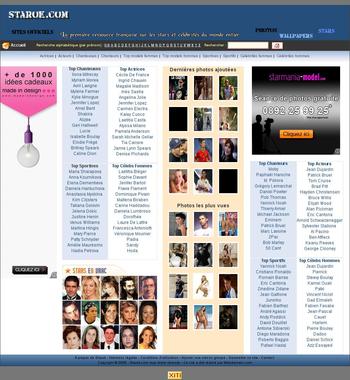 Portail de c&eacute;l&eacute;brit&eacute;s en cours de refonte