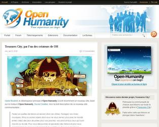 Open Humanity est un logiciel mis &agrave; la disposition des communaut&eacute;s sur internet. A mi-chemin entre un r&eacute;seau social et un webOS, OH ambitionne de lier deux dimensions qui n�avaient encore jamais vraiment &eacute;t&eacute; combin&eacute;es.